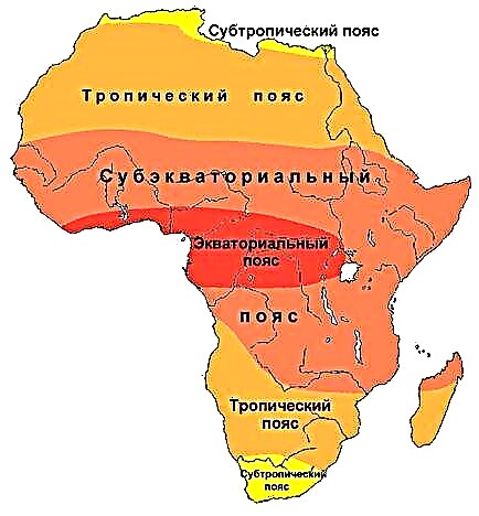 အာဖရိက၏ရာသီဥတုဇုန်များ