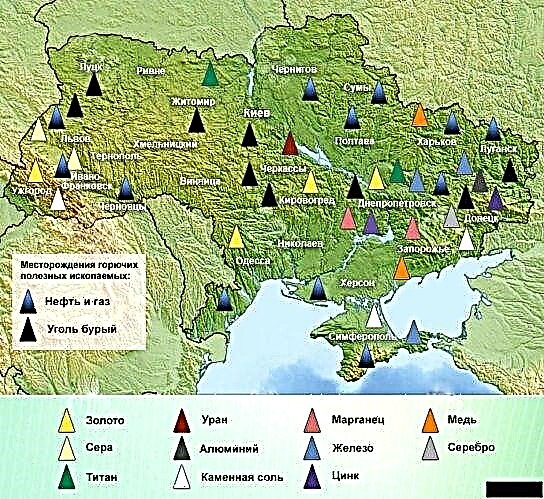 Mineralstoffer vun der Ukraine